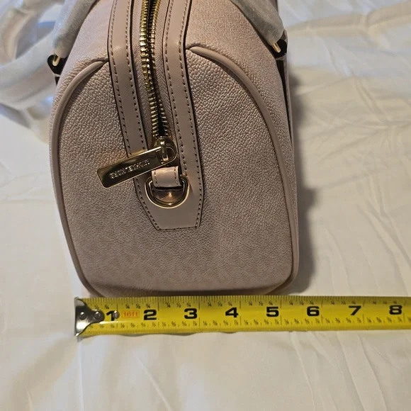 NWT Michael Kors light powder blush Medium Duffle bag purse satchel  💗 MK - Picture 3 of 9